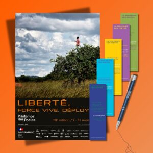 Pack Affiche + Marque Page + Stylo